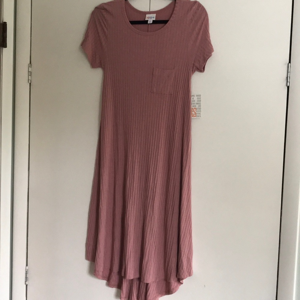 LuLaRoe XS Ribbed Carly dress